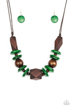Load image into Gallery viewer, Paparazzi ♥ Pacific Paradise - Green ♥ Necklace
