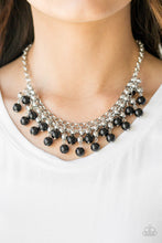 Load image into Gallery viewer, Friday Night Fringe Paparazzi Necklace - Black
