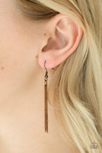 Load image into Gallery viewer, CHAINS of Command Paparazzi Necklace - Copper
