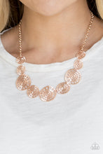 Load image into Gallery viewer, Your Own Free WHEEL Paparazzi Necklace - Rose Gold
