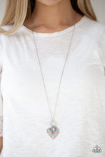 Load image into Gallery viewer, Romeo Romance Paparazzi Heart Necklace - Multi
