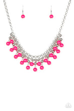 Load image into Gallery viewer, Paparazzi ♥ Friday Night Fringe - Pink ♥ Necklace
