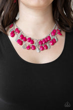 Load image into Gallery viewer, Life of the FIESTA Paparazzi Necklace - Pink
