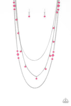 Load image into Gallery viewer, Laying The Groundwork Paparazzi Necklace - Pink
