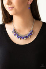 Load image into Gallery viewer, Summer Showdown Paparazzi Necklace - Purple
