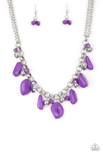 Load image into Gallery viewer, Grand Canyon Grotto Paparazzi Necklace - Purple
