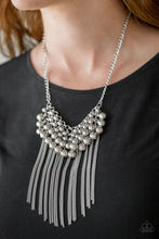 Load image into Gallery viewer, Paparazzi ♥ DIVA-de and Rule - Silver ♥ Necklace

