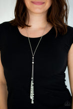 Load image into Gallery viewer, Timeless Tassels Paparazzi Necklace - White
