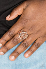 Load image into Gallery viewer, Paparazzi ♥ TRIO de Janeiro - Copper ♥ Ring
