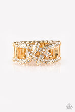 Load image into Gallery viewer, Paparazzi ♥ Can Only Go UPSCALE From Here - Gold ♥ Ring
