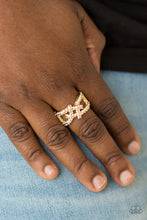 Load image into Gallery viewer, Paparazzi ♥ Can Only Go UPSCALE From Here - Gold ♥ Ring
