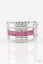 Load image into Gallery viewer, Top Dollar Drama Paparazzi Ring - Pink
