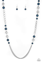 Load image into Gallery viewer, Uptown Talker Paparazzi Necklace - Blue
