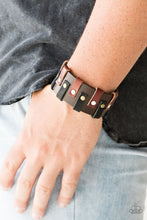 Load image into Gallery viewer, Modern Musketeer Paparazzi Urban Bracelet  - Brown
