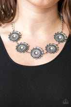 Load image into Gallery viewer, Me-dallions, Myself, and I Paparazzi Necklace - White
