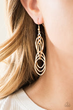 Load image into Gallery viewer, Tangle Tango Paparazzi Earring - Gold
