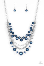 Load image into Gallery viewer, Rockin Rockette Paparazzi Necklace - Blue
