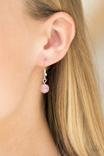 Load image into Gallery viewer, Teardrop Tranquility Paparazzi Necklace - Pink - Moonstone
