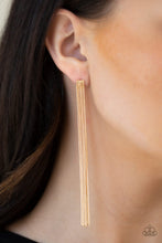 Load image into Gallery viewer, Head To Toe Dazzle Paparazzi Earring - Gold
