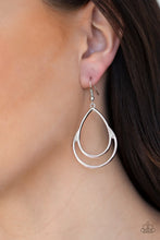 Load image into Gallery viewer, Paparazzi ♥ Simple Glisten - Silver ♥ Earrings
