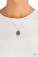 Load image into Gallery viewer, Star-Crossed Stargazer Paparazzi Necklace - Silver Hematite
