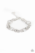 Load image into Gallery viewer, Modern Movement Paparazzi Bracelet - Silver
