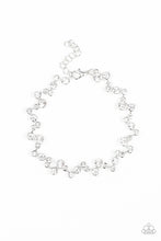 Load image into Gallery viewer, Starlit Stunner Paparazzi Bracelet - White

