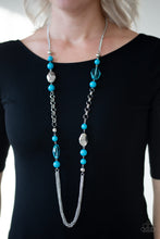 Load image into Gallery viewer, Marina Majesty Paparazzi Necklace - Blue
