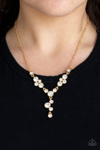 Load image into Gallery viewer, Five-Star Starlet Paparazzi Necklace - Gold
