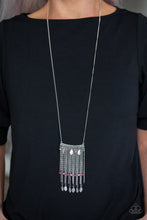 Load image into Gallery viewer, On The Fly Paparazzi Feather Necklace - Multi
