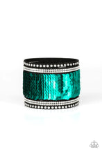 Load image into Gallery viewer, Paparazzi ♥ MERMAIDS Have More Fun - Green ♥ Reversible Urban Bracelet
