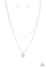 Load image into Gallery viewer, Dainty Demure Paparazzi Necklace - Silver
