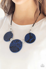 Load image into Gallery viewer, Paparazzi ♥ Viper Pit - Blue ♥ Necklace
