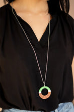 Load image into Gallery viewer, Paparazzi ♥ Sail Into The Sunset - Green ♥ Necklace
