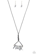 Load image into Gallery viewer, Raw Talent Paparazzi Necklace - Silver Hematite
