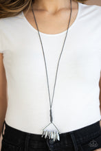 Load image into Gallery viewer, Raw Talent Paparazzi Necklace - Silver Hematite
