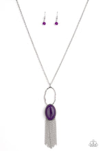 Load image into Gallery viewer, Dewy Desert Paparazzi Necklace - Purple
