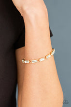 Load image into Gallery viewer, Irresistibly Icy Paparazzi Bracelet  - Gold
