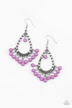 Load image into Gallery viewer, Positively Prismatic Paparazzi Earring - Purple
