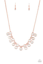 Load image into Gallery viewer, Paparazzi ♥ Top Dollar Twinkle - Copper ♥ Necklace
