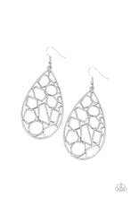 Load image into Gallery viewer, Reshaped Radiance Paparazzi Earring - Silver
