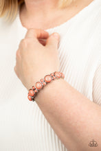 Load image into Gallery viewer, Bubbly Belle Paparazzi Bracelet  - Orange - Coral
