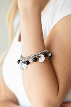Load image into Gallery viewer, Paparazzi ♥ Charming Treasure - Black ♥ Bracelet
