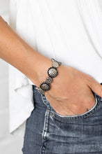 Load image into Gallery viewer, Mixed Up Metro Paparazzi Bracelet - Black
