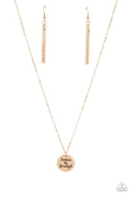 Load image into Gallery viewer, Paparazzi ♥ America The Beautiful - Gold ♥ Necklace
