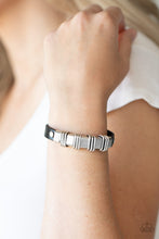 Load image into Gallery viewer, Rural Explorer Paparazzi Leather Urban Snap Bracelet - Black
