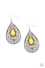 Load image into Gallery viewer, Modern Garden Paparazzi Earring - Yellow
