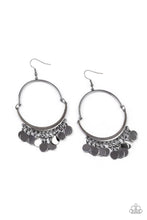 Load image into Gallery viewer, Speed of SPOTLIGHT Paparazzi Earring - Black Gunmetal
