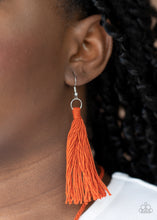 Load image into Gallery viewer, Between You and MACRAME Paparazzi Necklace - Orange
