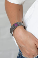 Load image into Gallery viewer, Ocean Mist Paparazzi Cuff Bracelet - Purple

